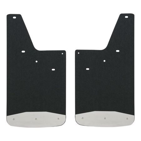 LUVERNE TRUCK EQUIPMENT 07-14 SILVERADO/SIERRA PICKUPS-FRONT OR REAR TEXTURED RUBBER MUD GUARDS 12INx23IN 250743